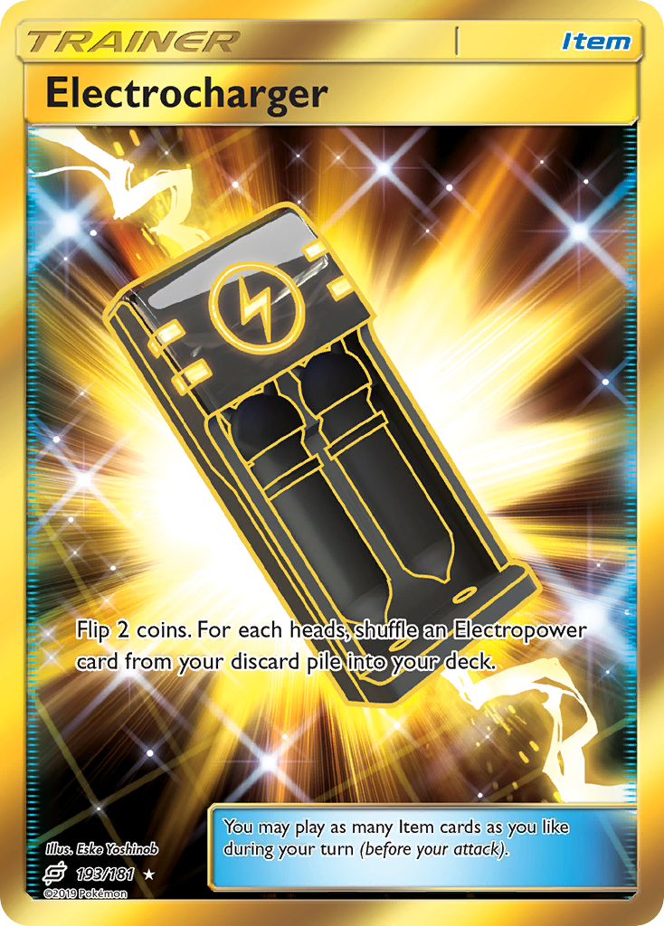 Electrocharger (193/181) [Sun & Moon: Team Up] - The Mythic Store | 24h Order Processing