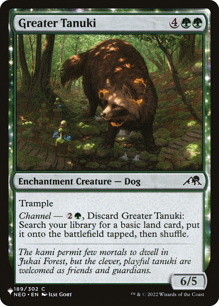 Greater Tanuki [The List] - The Mythic Store | 24h Order Processing
