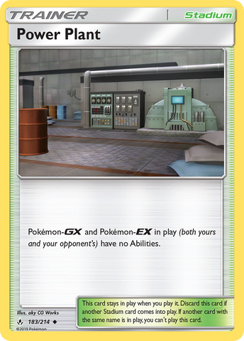 Power Plant (183/214) [Sun & Moon: Unbroken Bonds] - The Mythic Store | 24h Order Processing