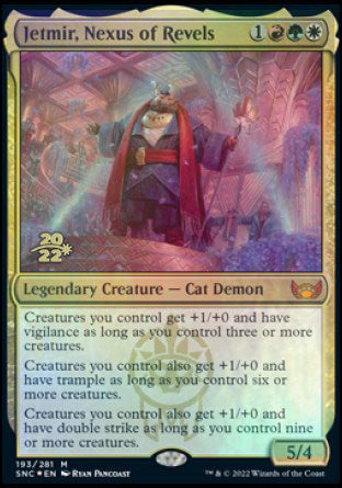 Jetmir, Nexus of Revels [Streets of New Capenna Prerelease Promos] - The Mythic Store | 24h Order Processing