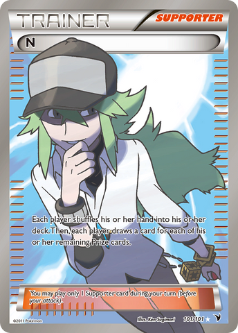 N (101/101) [Black & White: Noble Victories] - The Mythic Store | 24h Order Processing