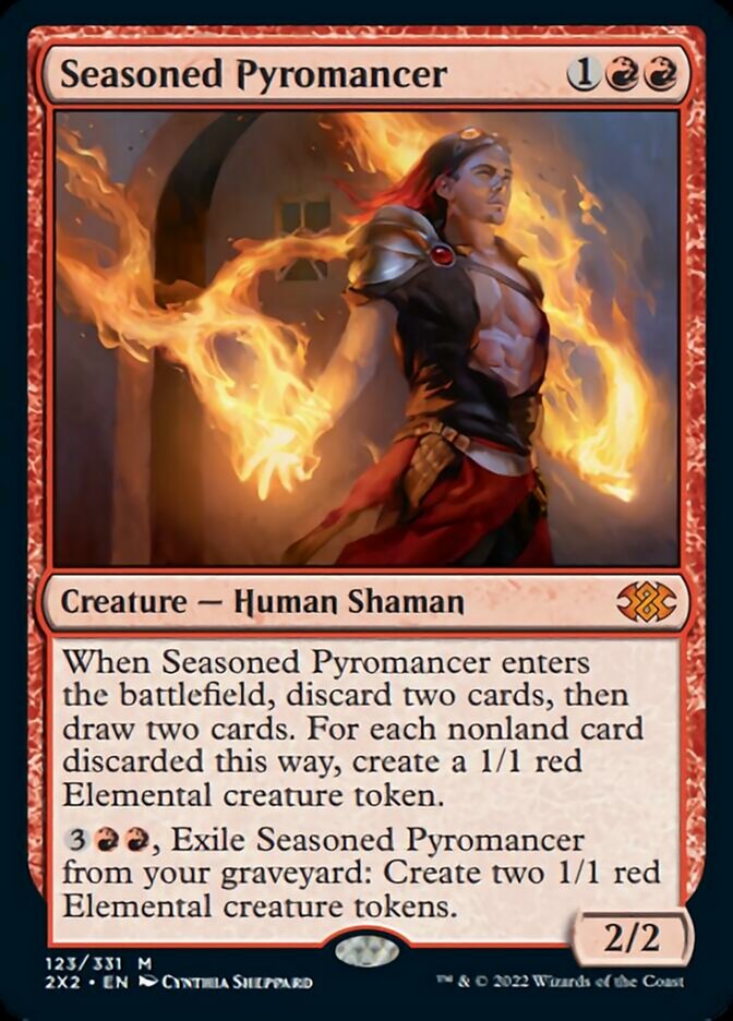 Seasoned Pyromancer [Double Masters 2022] - The Mythic Store | 24h Order Processing