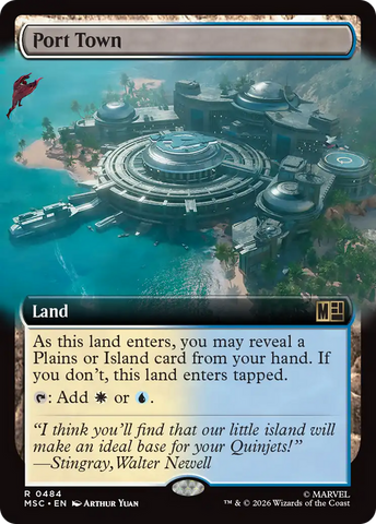 Port Town (Extended Art) [Marvel Super Heroes Commander] - The Mythic Store | 24h Order Processing