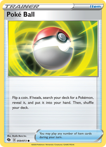 Poke Ball (059/073) [Sword & Shield: Champion's Path] - The Mythic Store | 24h Order Processing