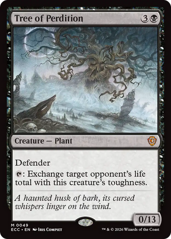 Tree of Perdition [Lorwyn Eclipsed Commander] - The Mythic Store | 24h Order Processing