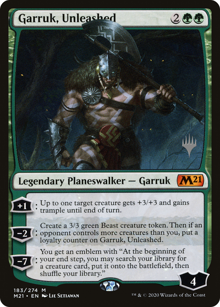 Garruk, Unleashed (Promo Pack) [Core Set 2021 Promos] - The Mythic Store | 24h Order Processing
