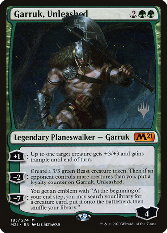 Garruk, Unleashed (Promo Pack) [Core Set 2021 Promos] - The Mythic Store | 24h Order Processing