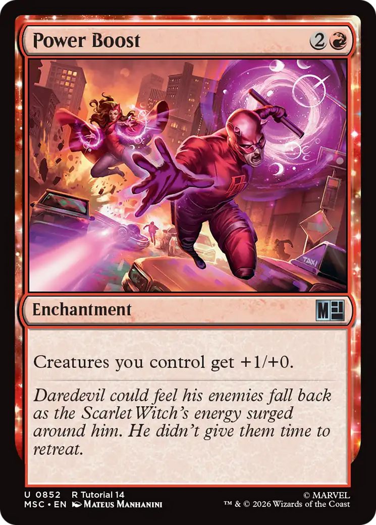 Power Boost [Marvel Super Heroes Commander] - The Mythic Store | 24h Order Processing