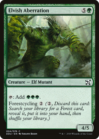 Elvish Aberration [Duel Decks: Elves vs. Inventors] - The Mythic Store | 24h Order Processing