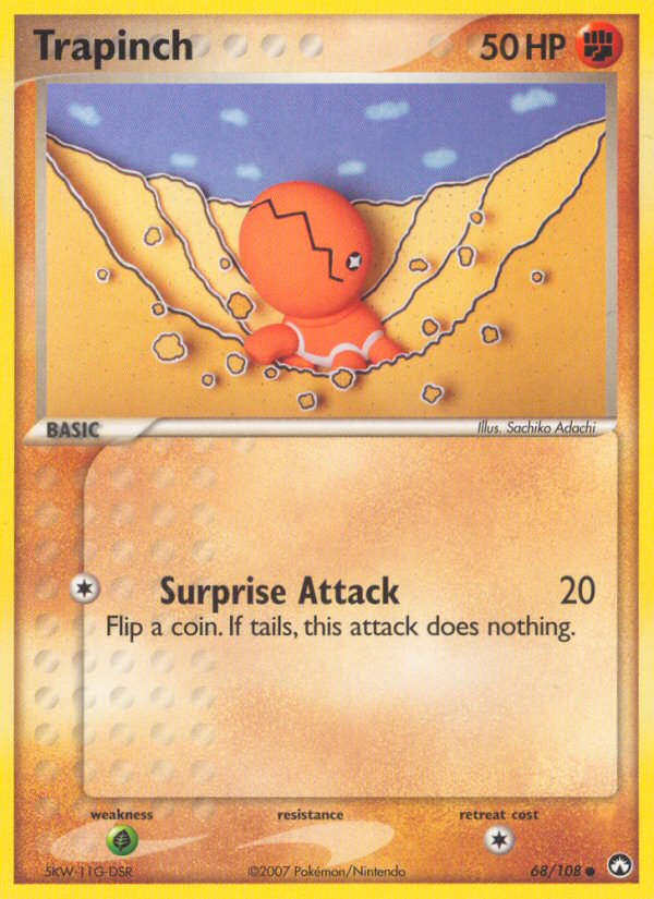 Trapinch (68/108) [EX: Power Keepers] - The Mythic Store | 24h Order Processing