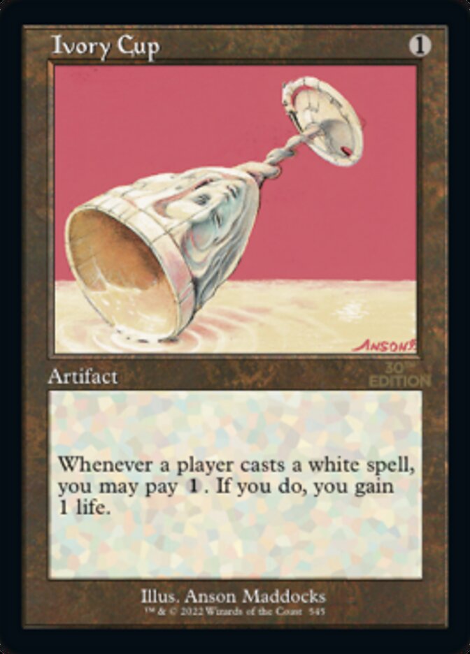 Ivory Cup (Retro) [30th Anniversary Edition] - The Mythic Store | 24h Order Processing