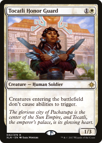 Tocatli Honor Guard (Promo Pack) [Ixalan Promos] - The Mythic Store | 24h Order Processing