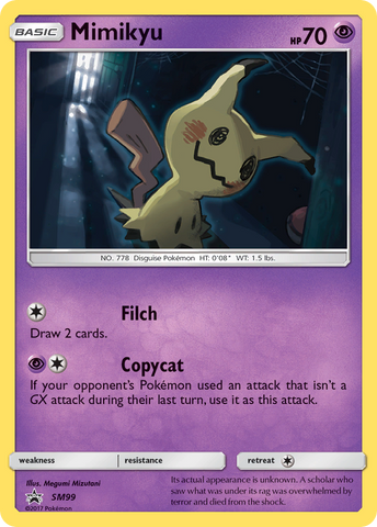 Mimikyu (SM99) [Sun & Moon: Black Star Promos] - The Mythic Store | 24h Order Processing
