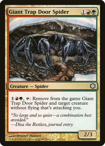 Giant Trap Door Spider [Coldsnap Theme Decks] - The Mythic Store | 24h Order Processing
