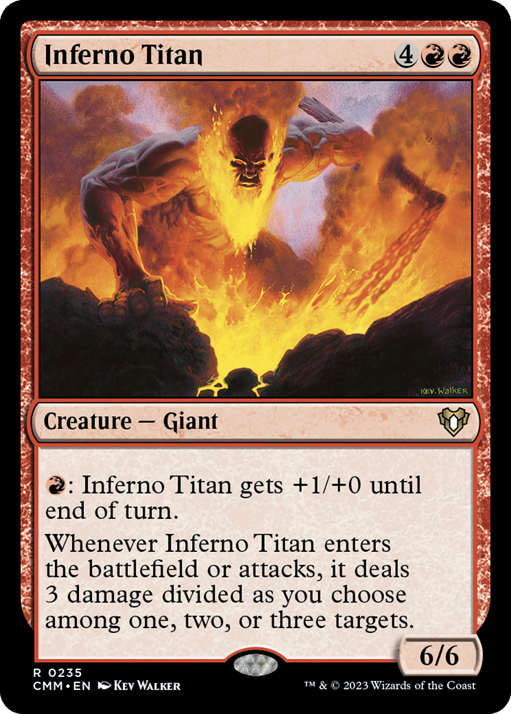 Inferno Titan [Commander Masters] - The Mythic Store | 24h Order Processing