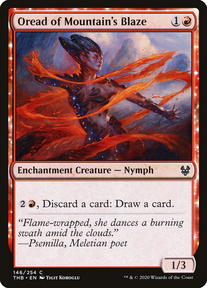 Oread of Mountain's Blaze [Theros Beyond Death] - The Mythic Store | 24h Order Processing