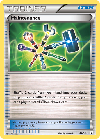 Maintenance (64/83) [XY: Generations] - The Mythic Store | 24h Order Processing