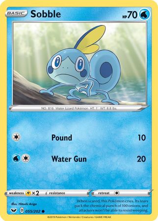 Sobble (055/202) (Premium Collection) [Sword & Shield: Base Set] - The Mythic Store | 24h Order Processing