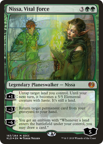 Nissa, Vital Force [San Diego Comic-Con 2018] - The Mythic Store | 24h Order Processing