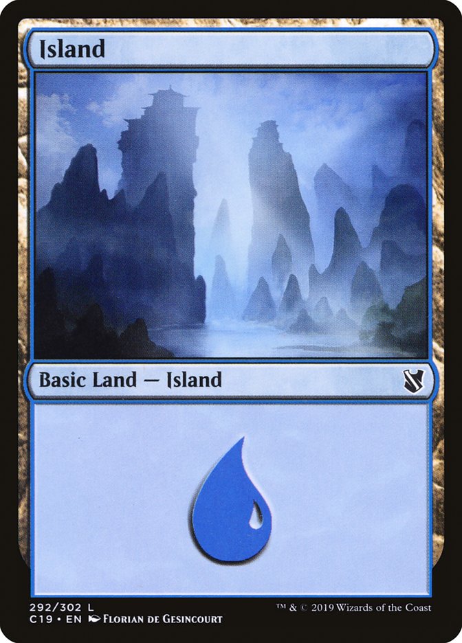 Island (292) [Commander 2019] - The Mythic Store | 24h Order Processing