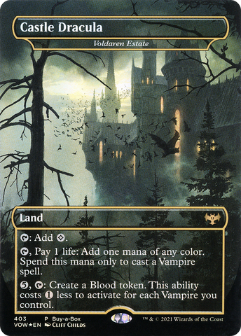 Voldaren Estate - Castle Dracula (Buy-A-Box) [Innistrad: Crimson Vow] - The Mythic Store | 24h Order Processing