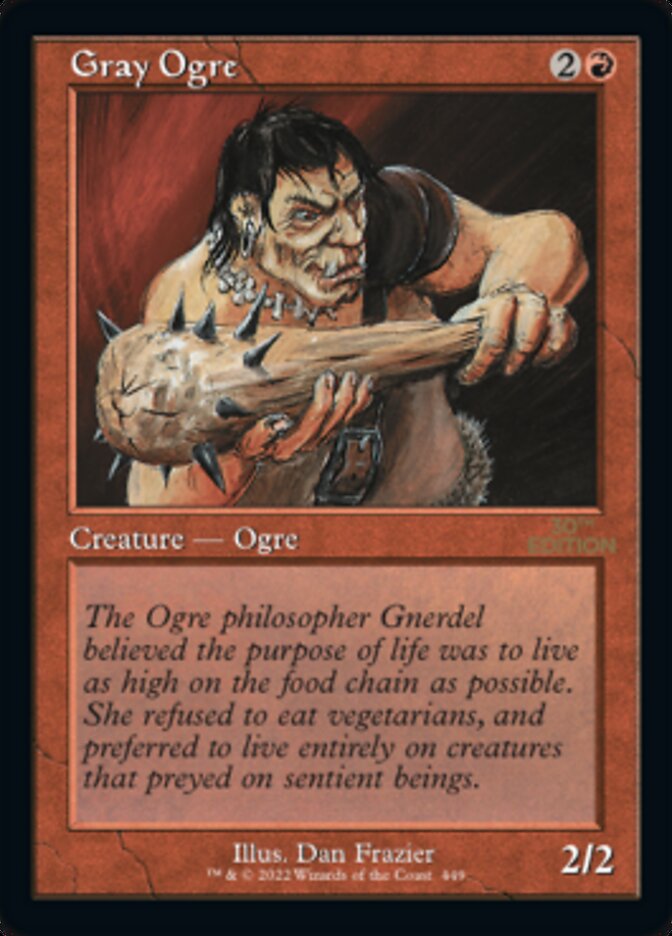 Gray Ogre (Retro) [30th Anniversary Edition] - The Mythic Store | 24h Order Processing
