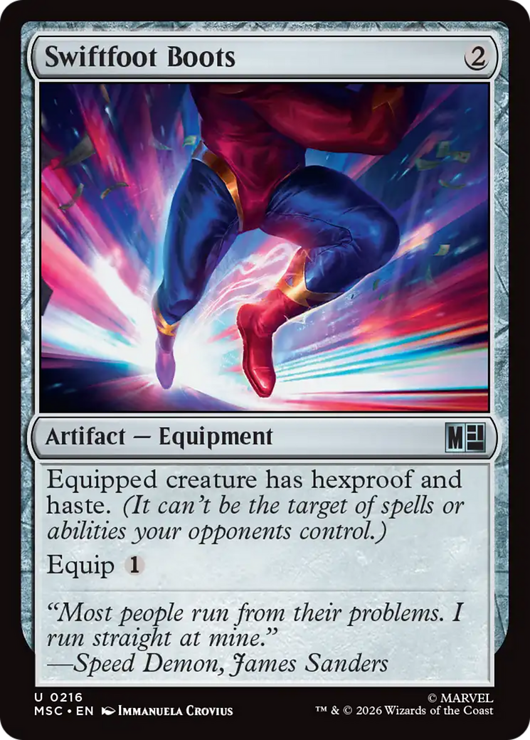 Swiftfoot Boots [Marvel Super Heroes Commander] - The Mythic Store | 24h Order Processing