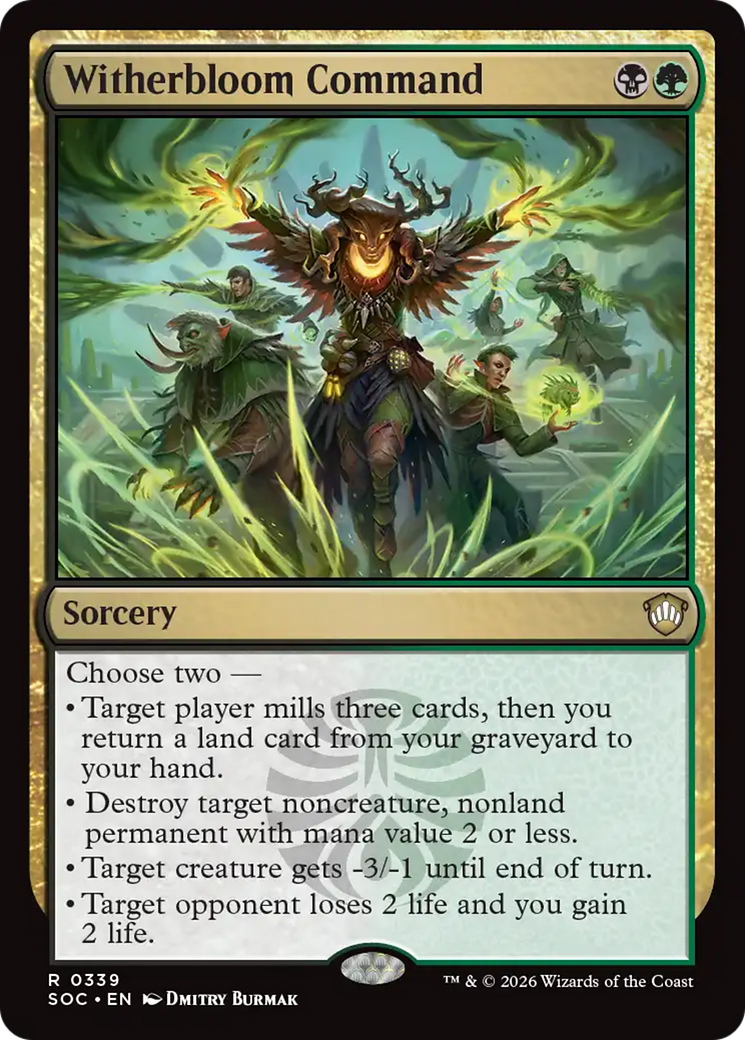 Witherbloom Command [Secrets of Strixhaven Commander] - The Mythic Store | 24h Order Processing