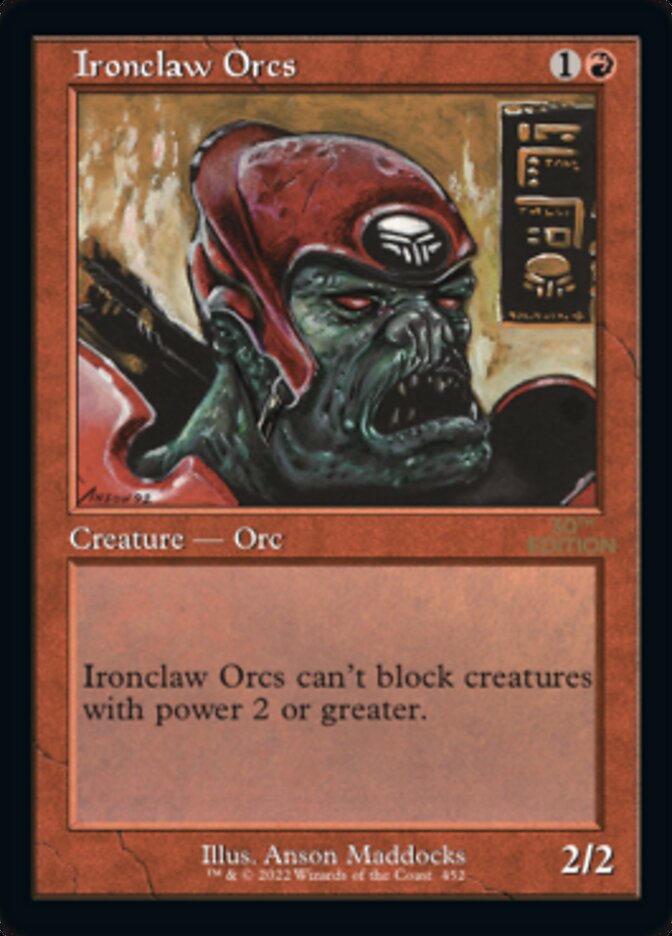 Ironclaw Orcs (Retro) [30th Anniversary Edition] - The Mythic Store | 24h Order Processing