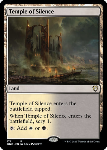 Temple of Silence [Phyrexia: All Will Be One Commander] - The Mythic Store | 24h Order Processing