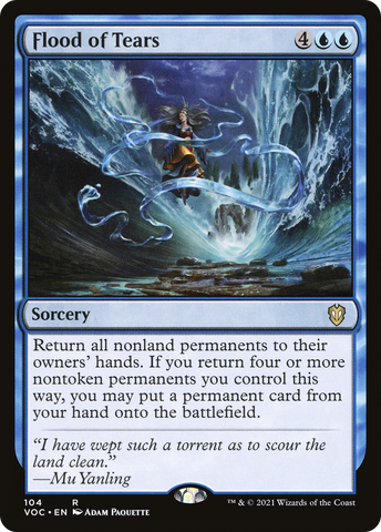 Flood of Tears [Innistrad: Crimson Vow Commander] - The Mythic Store | 24h Order Processing