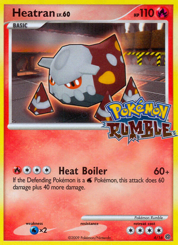 Heatran (4/16) [Pokémon Rumble] - The Mythic Store | 24h Order Processing