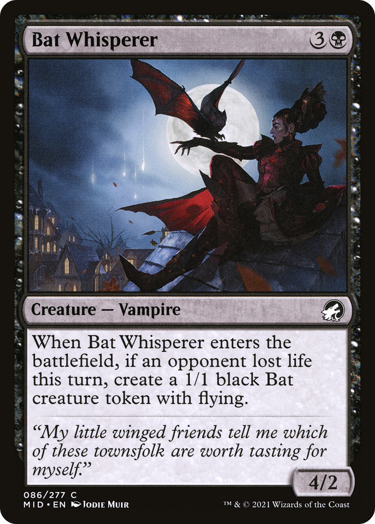 Bat Whisperer [Innistrad: Midnight Hunt] - The Mythic Store | 24h Order Processing