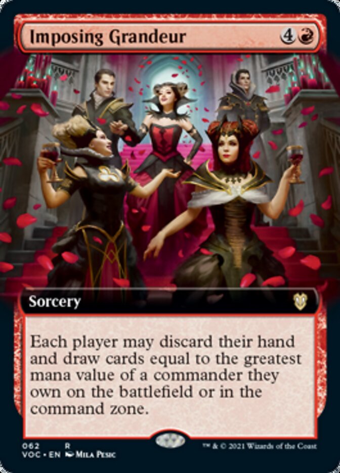 Imposing Grandeur (Extended Art) [Innistrad: Crimson Vow Commander] - The Mythic Store | 24h Order Processing