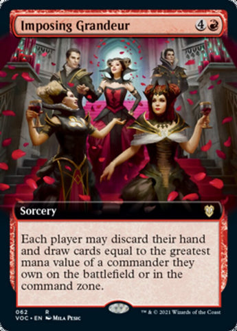 Imposing Grandeur (Extended Art) [Innistrad: Crimson Vow Commander] - The Mythic Store | 24h Order Processing