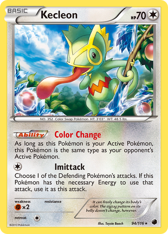 Kecleon (94/116) [Black & White: Plasma Freeze] - The Mythic Store | 24h Order Processing