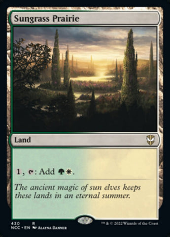 Sungrass Prairie [Streets of New Capenna Commander] - The Mythic Store | 24h Order Processing