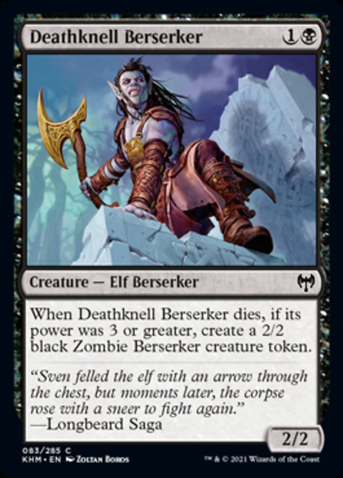 Deathknell Berserker [Kaldheim] - The Mythic Store | 24h Order Processing