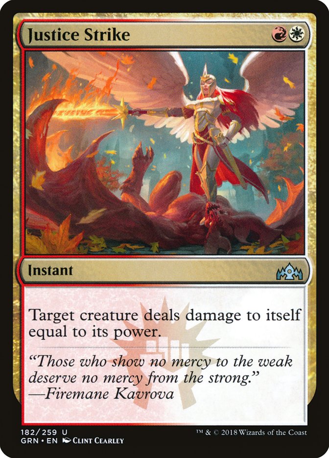 Justice Strike [Guilds of Ravnica] - The Mythic Store | 24h Order Processing