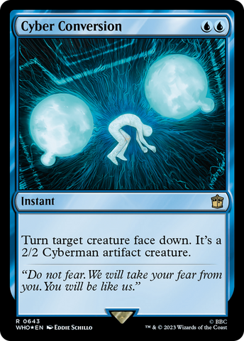 Cyber Conversion (Surge Foil) [Doctor Who] - The Mythic Store | 24h Order Processing