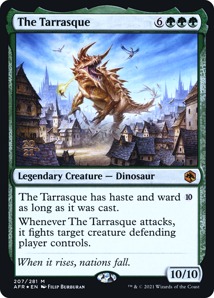 The Tarrasque [Dungeons & Dragons: Adventures in the Forgotten Realms Prerelease Promos] - The Mythic Store | 24h Order Processing