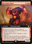 Tectonic Giant (Extended Art) [Theros Beyond Death] - The Mythic Store | 24h Order Processing