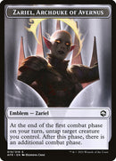 Spider // Zariel, Archduke of Avernus Emblem Double-Sided Token [Dungeons & Dragons: Adventures in the Forgotten Realms Tokens] - The Mythic Store | 24h Order Processing