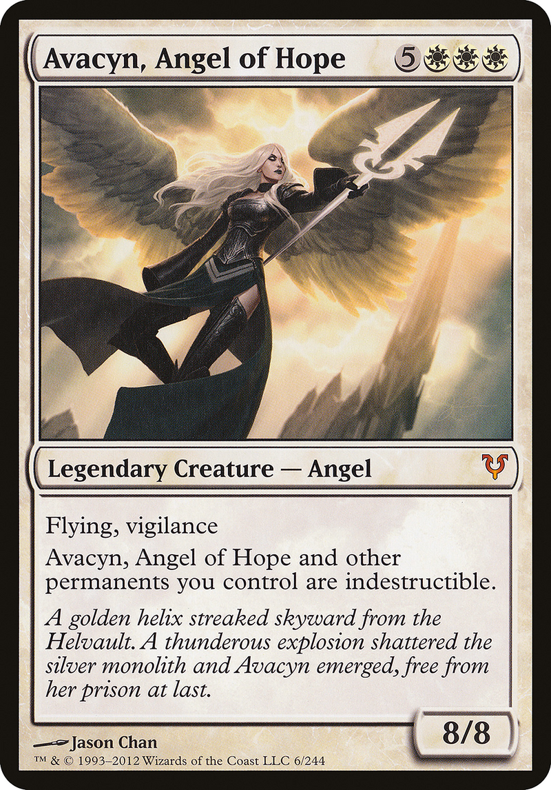 Avacyn, Angel of Hope (Oversized) [Open the Helvault] - The Mythic Store | 24h Order Processing