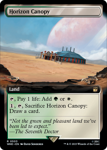 Horizon Canopy (Extended Art) [Doctor Who] - The Mythic Store | 24h Order Processing