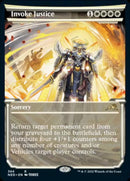 Invoke Justice (Showcase Soft Glow) [Kamigawa: Neon Dynasty] - The Mythic Store | 24h Order Processing