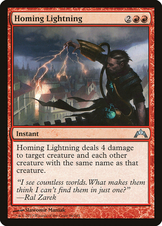 Homing Lightning [Gatecrash] - The Mythic Store | 24h Order Processing