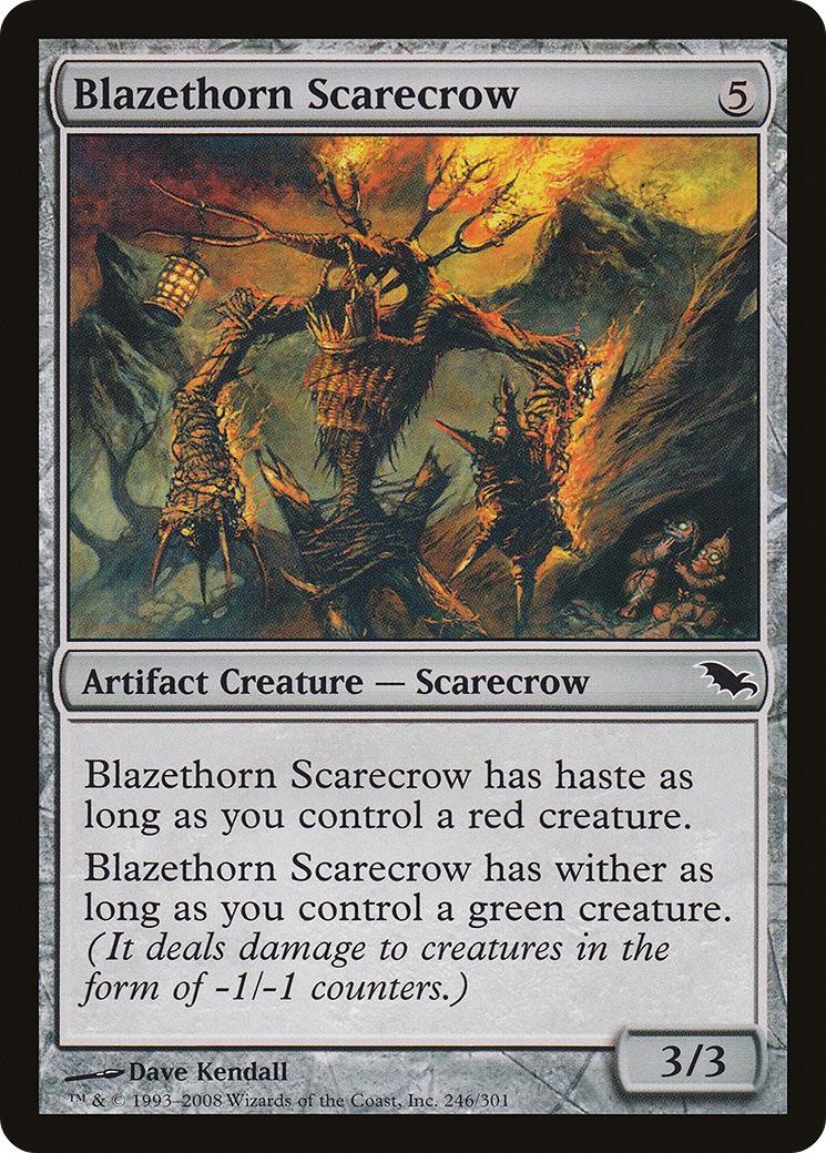 Blazethorn Scarecrow [Shadowmoor] - The Mythic Store | 24h Order Processing