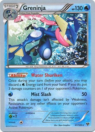 Greninja (41/146) (Ninja Blitz - Cody Walinski) [World Championships 2016] - The Mythic Store | 24h Order Processing