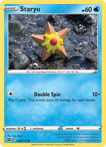 Staryu (030/172) [Sword & Shield: Brilliant Stars] - The Mythic Store | 24h Order Processing